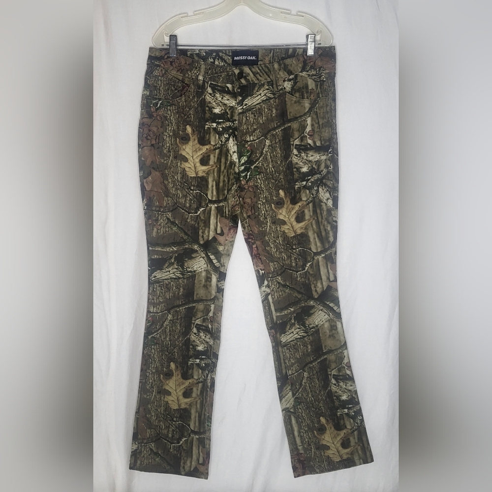 NEW Ladies Mossy Oak Camo 5-Pocket Break Up Infinity Jeans Sz 12 NWT
